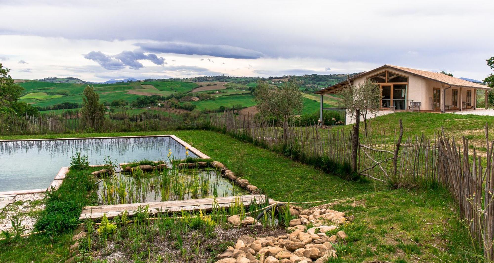 La Luna Nell'Orto-Casa Vacanza Ecologica E Agricoltura Biodinamica Barchi Bagian luar foto