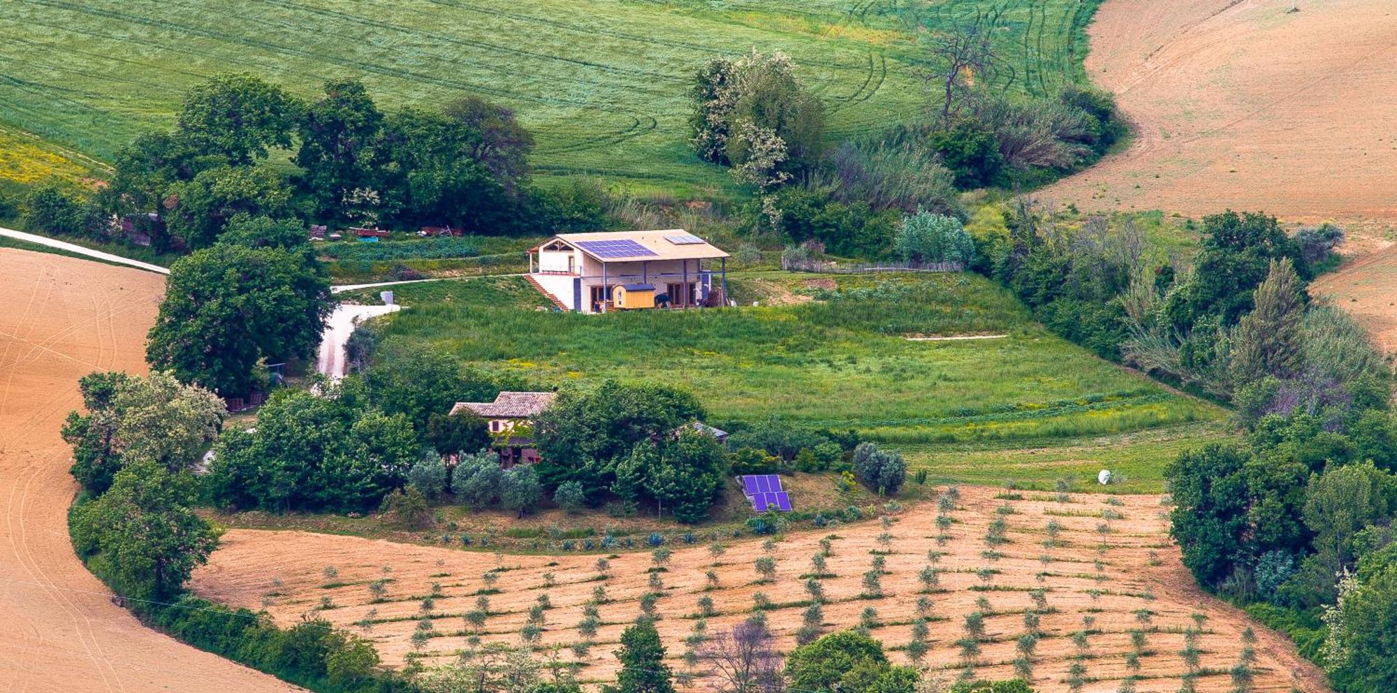 La Luna Nell'Orto-Casa Vacanza Ecologica E Agricoltura Biodinamica Barchi Bagian luar foto